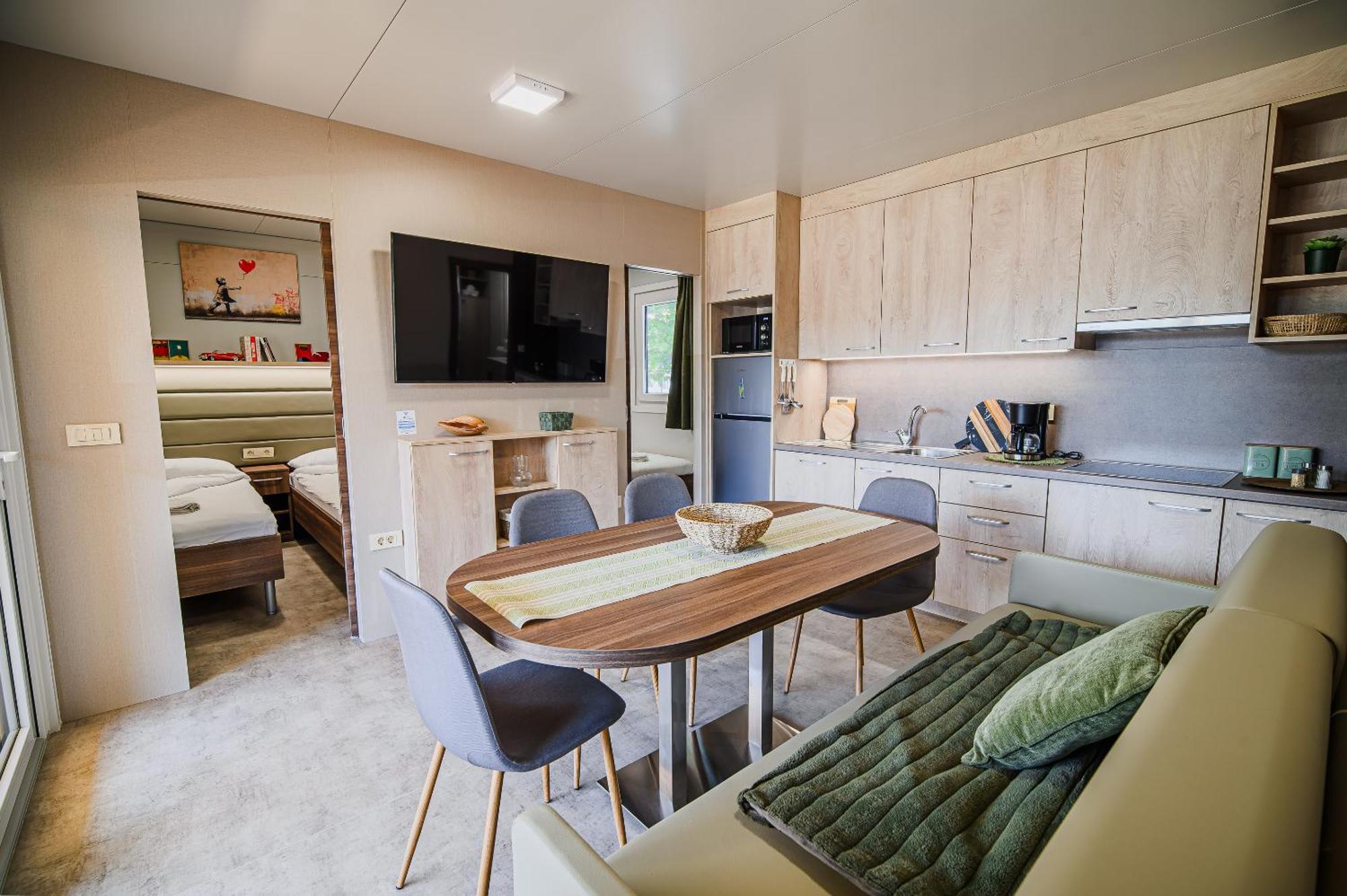 Premium Mobile Homes With Thermal Riviera Tickets Catez ob Savi Exterior photo